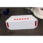 Wholesale MegaBass Portable Bluetooth Wireless Speaker S204 (White)